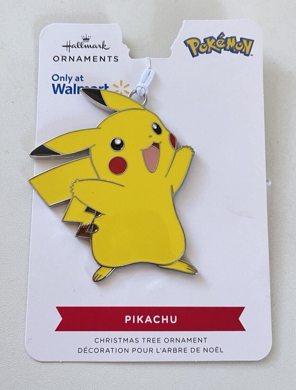 NEW Hallmark Keepsake 2023 Pokemon: PIKACHU Christmas Ornament/Backpack Charm